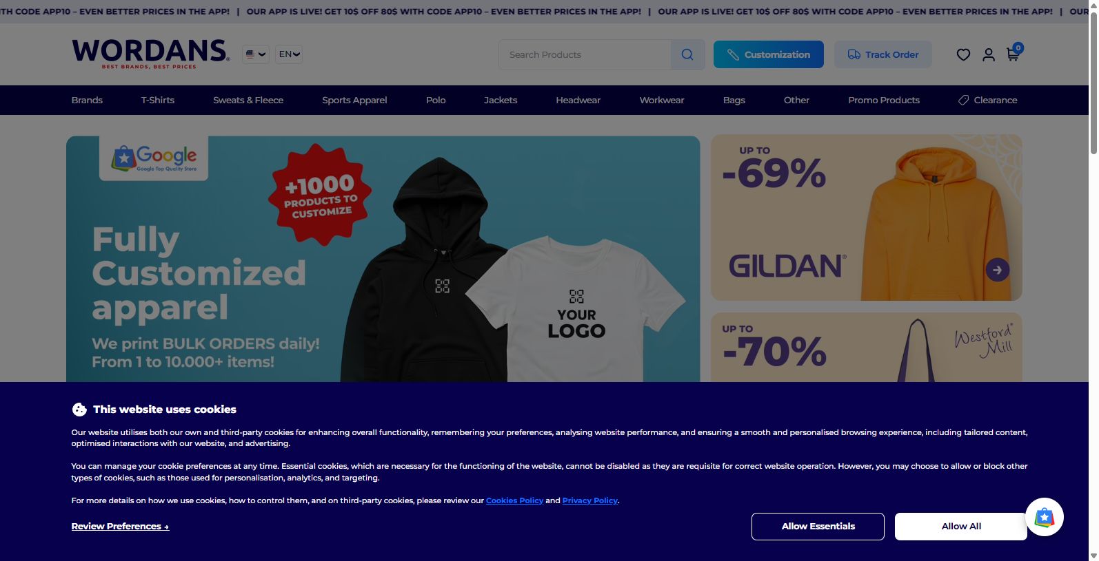 Wordans: Your Go-To for Wholesale Clothing Blanks