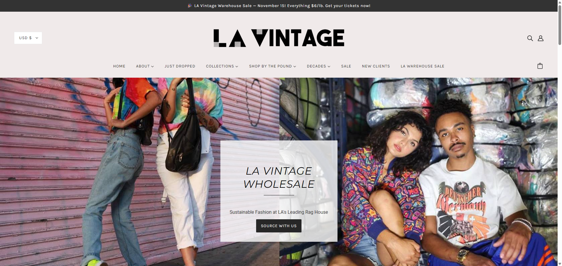 Discover LA Vintage Wholesale: Your Premier Vintage Clothing Source