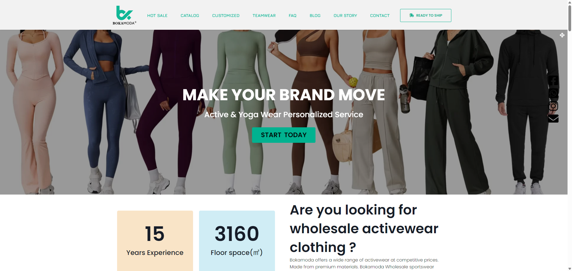 Bokamoda  - Your Source for Wholesale Workout Clothes