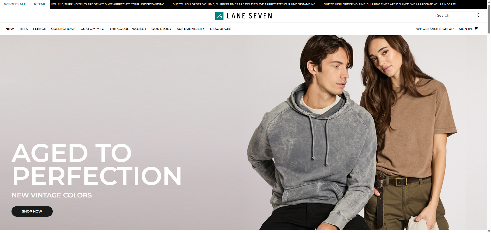 LANE SEVEN APPAREL: Premium Wholesale Clothing Solutions