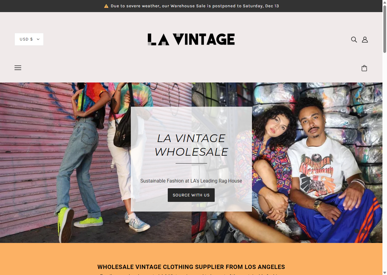 LA Vintage Wholesale: Your Source for Premium Vintage Clothing