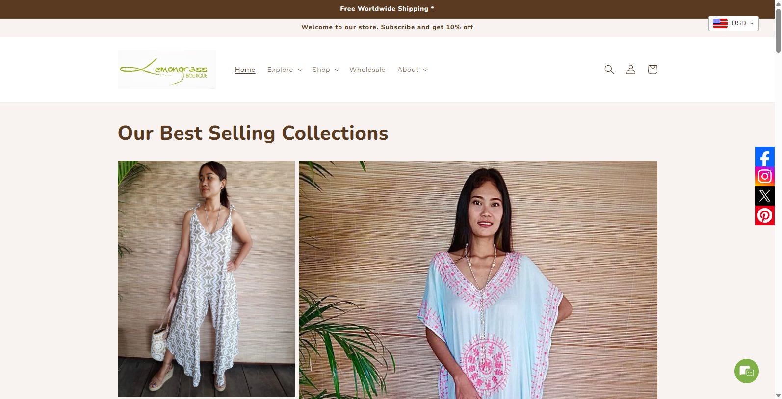 Discover Lemongrass Bali Boutique's Unique Boho Fashion