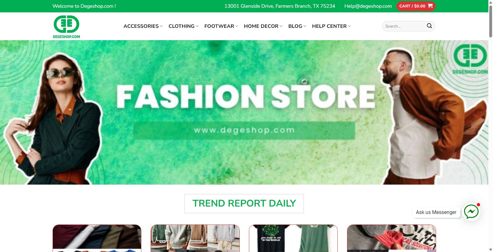 Discover Degeshop.com: Your Ultimate Print-on-Demand Destination