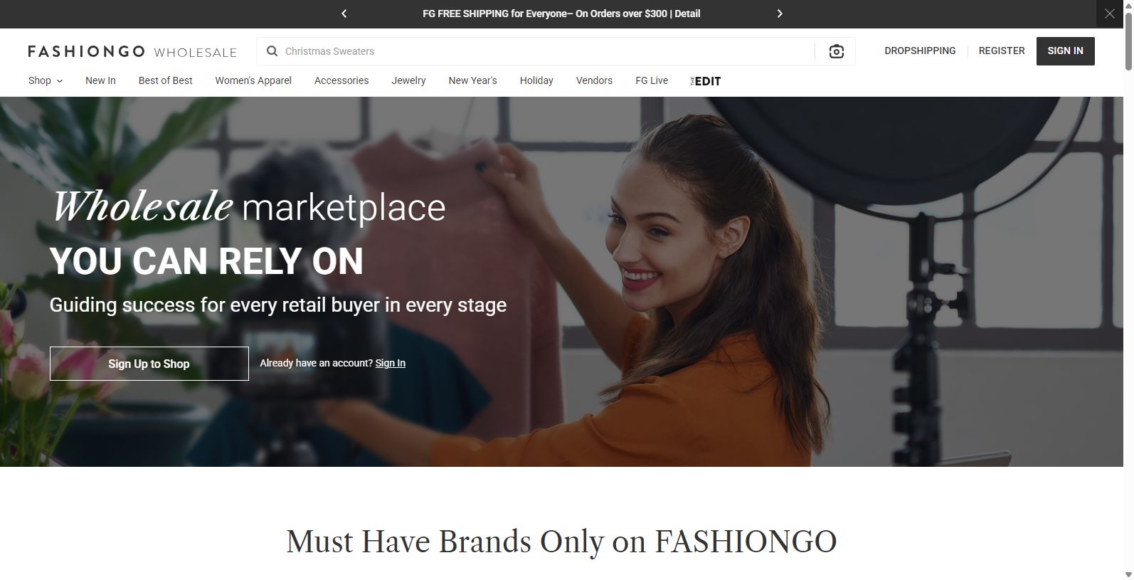 FASHIONGO: A Leader in Wholesale Clothing Distribution