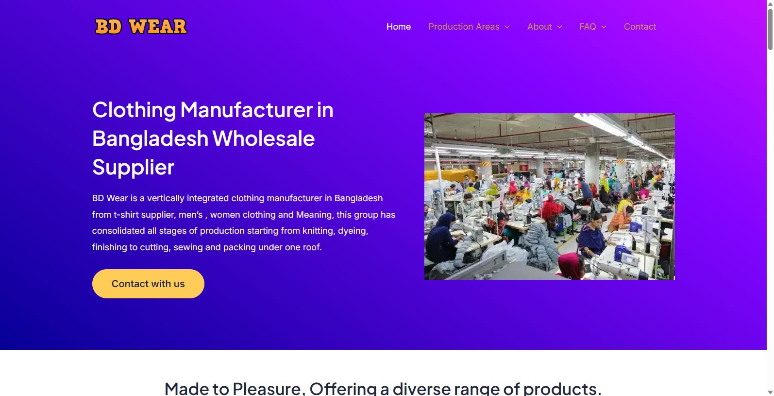 BD Wear: Your Go-To Bangladesh Clothing Factory BD Wear: Your Go-To Bangladesh Clothing Factory