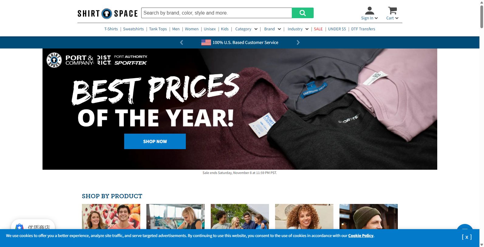 Discover Quality Wholesale Apparel at ShirtSpace