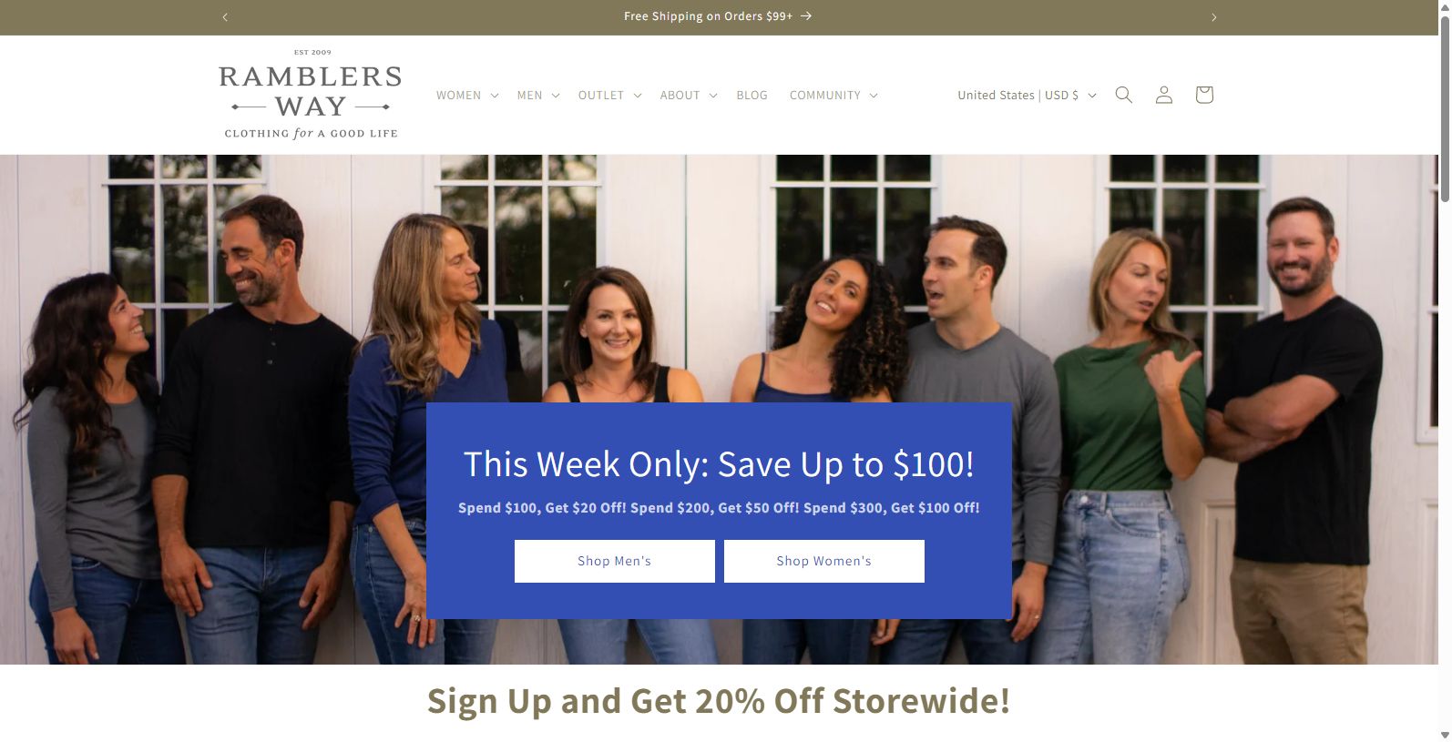 Discover Ramblers Way: Sustainable American Fashion