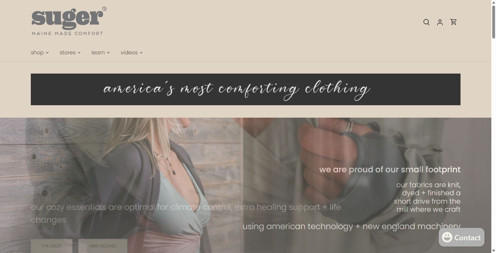 Discover Suger: Sustainable Clothing Manufacturer in Biddeford