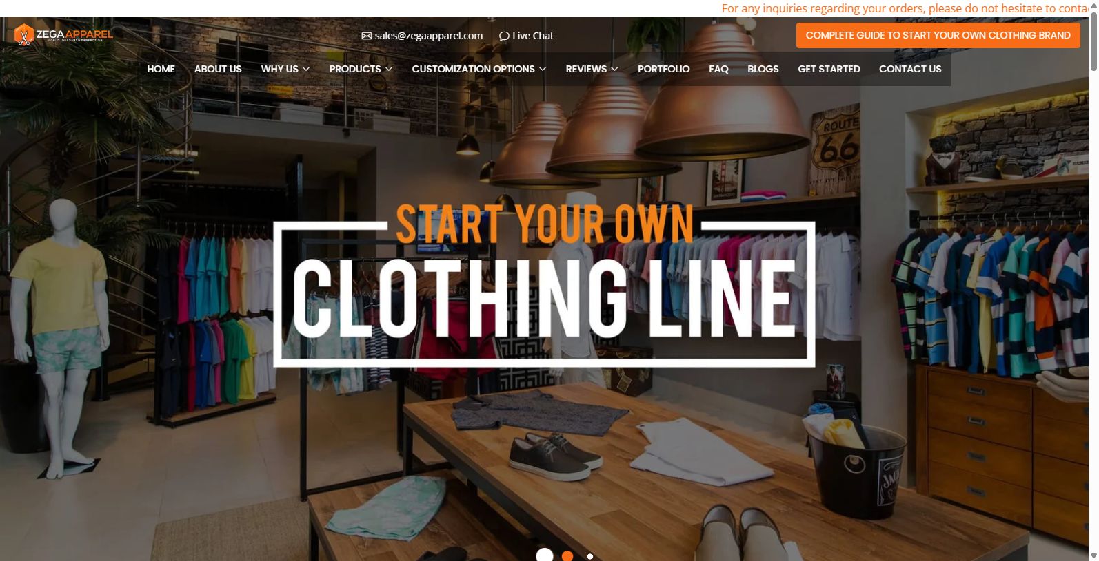 Zega Apparel: Leading Custom Apparel Manufacturers Zega Apparel: Leading Custom Apparel Manufacturers