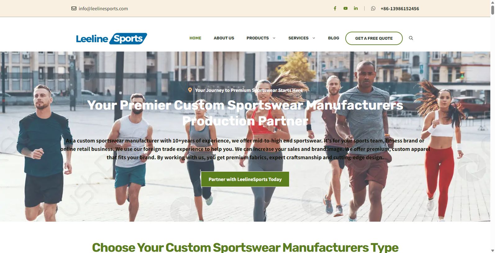LeelineSports: Premier Custom Sportswear Manufacturer LeelineSports: Premier Custom Sportswear Manufacturer