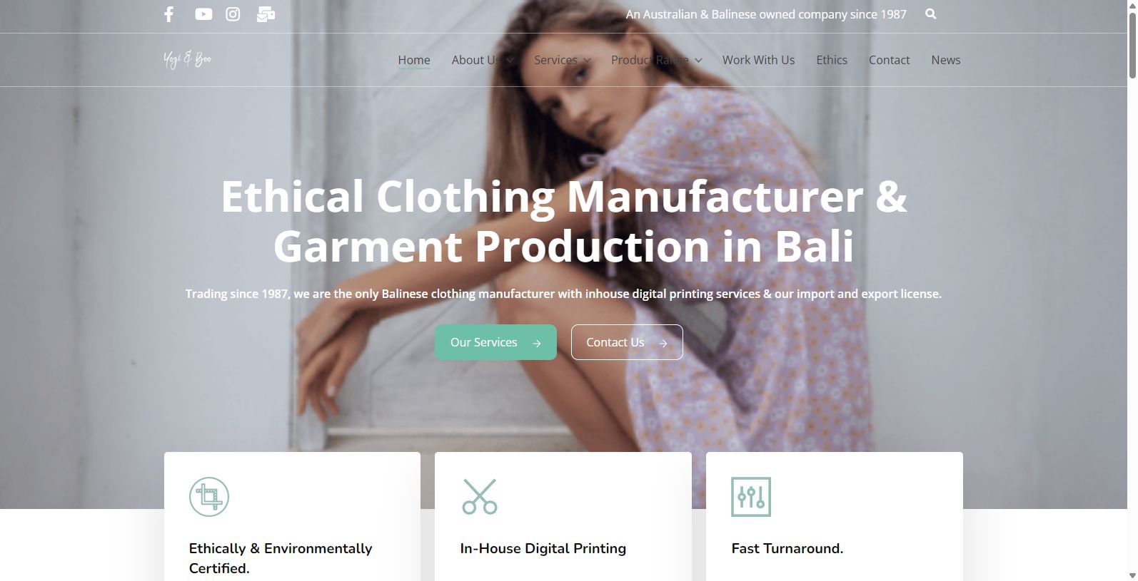 Discover Yogi and Boo: Bali's Premier Clothing Manufacturer