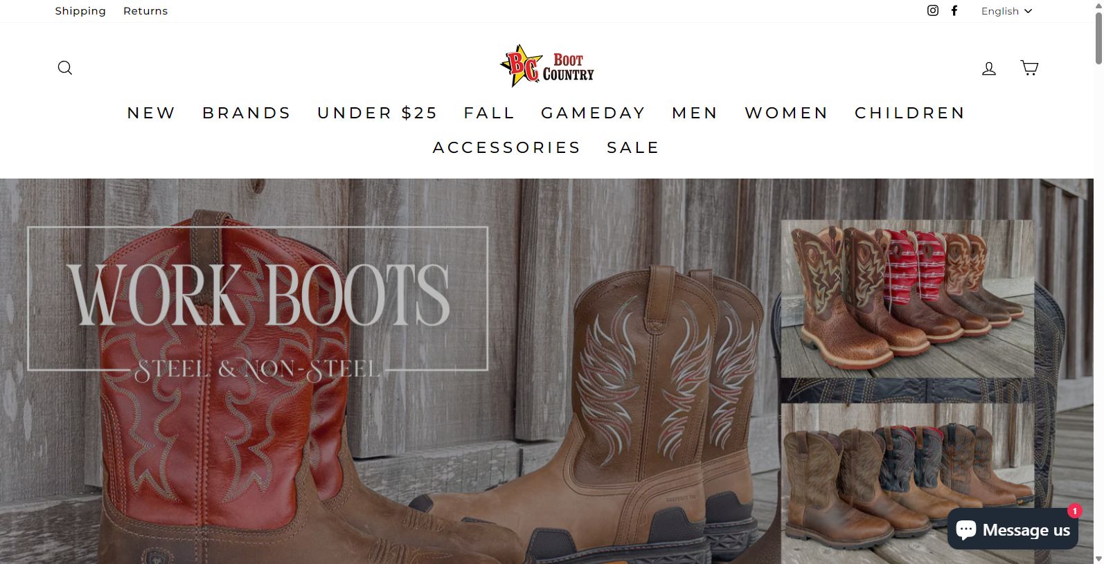 Boot Country: Your Go-To for Workwear Essentials