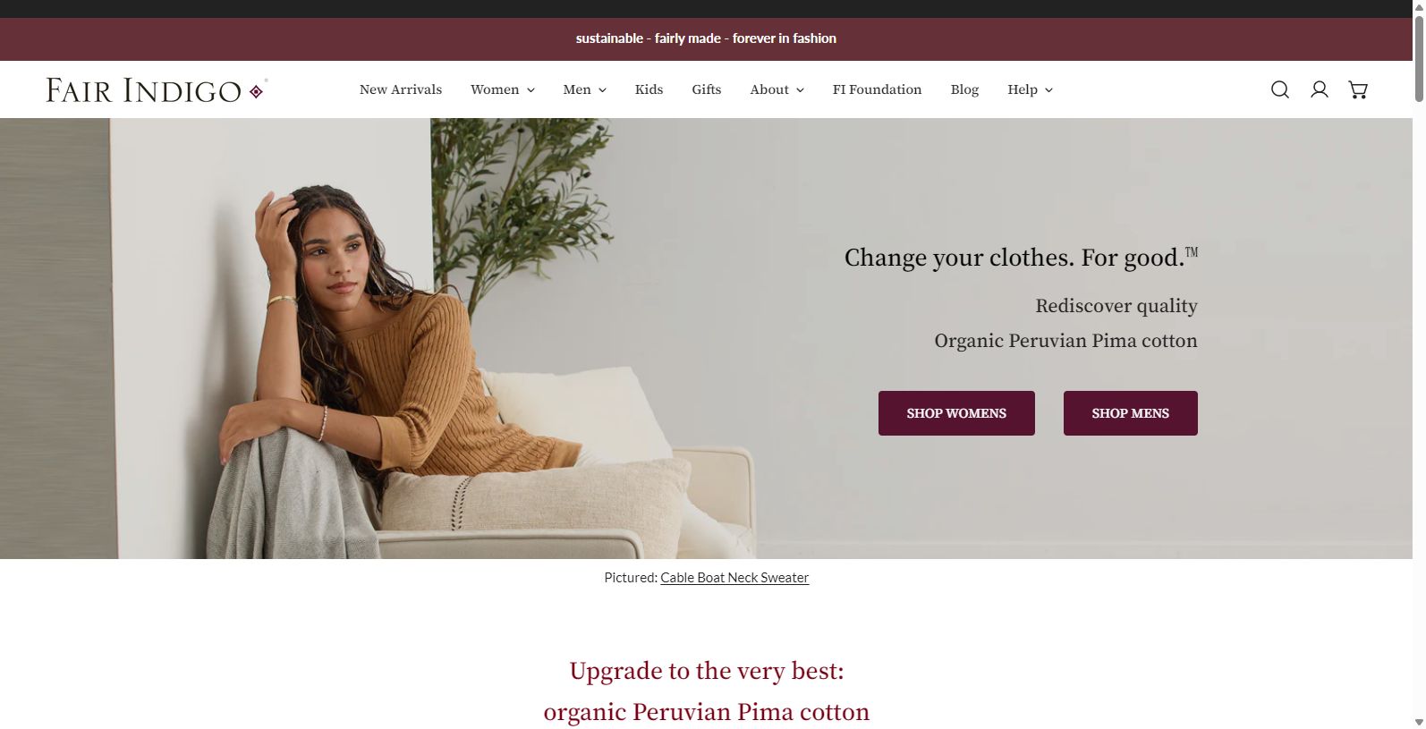 Discover Fair Indigo: Sustainable Style and Quality Discover Fair Indigo: Sustainable Style and Quality