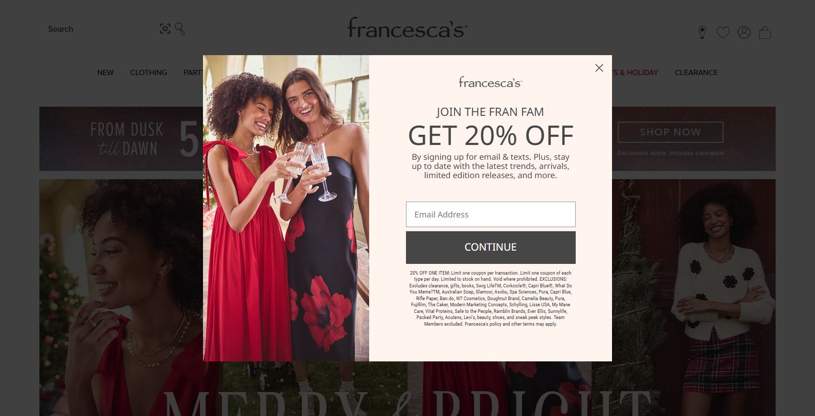 Discover Francesca’s Fashion Essentials