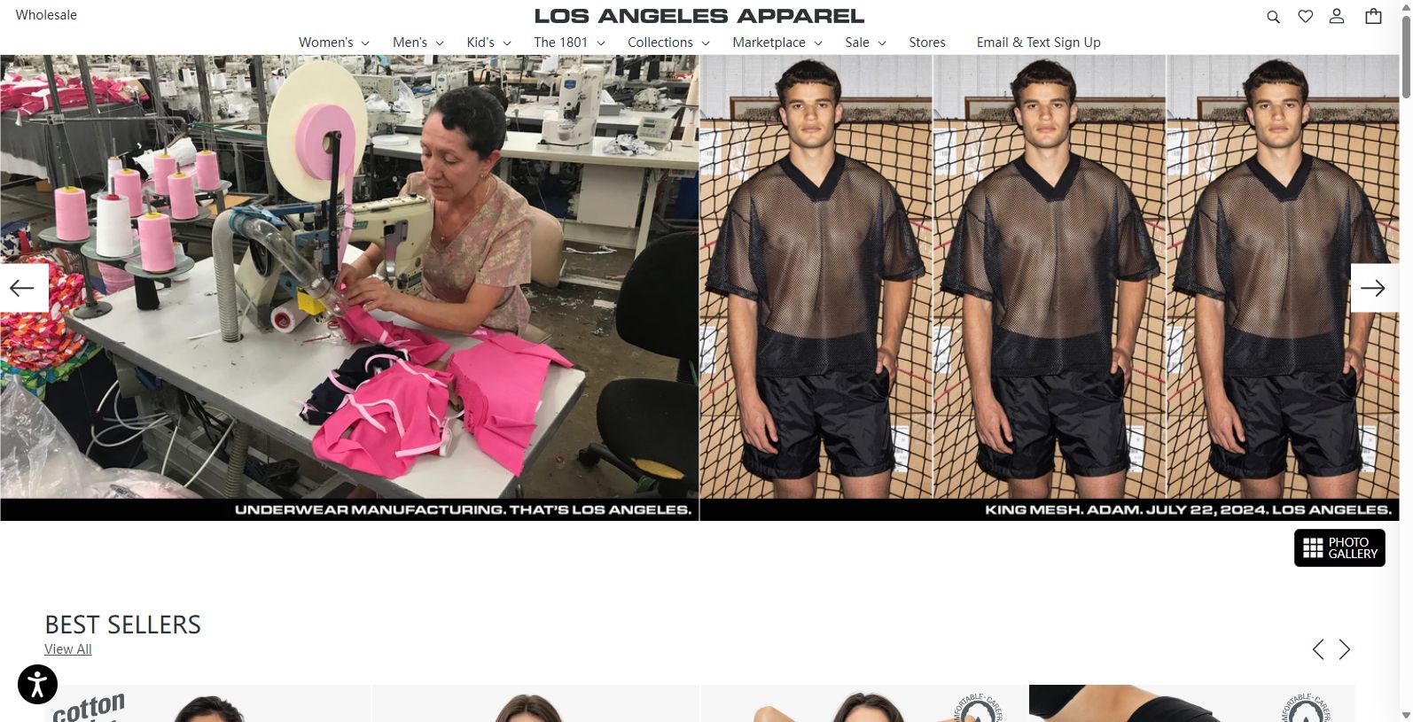 Explore Los Angeles Apparel's Wholesale Clothing Solutions
