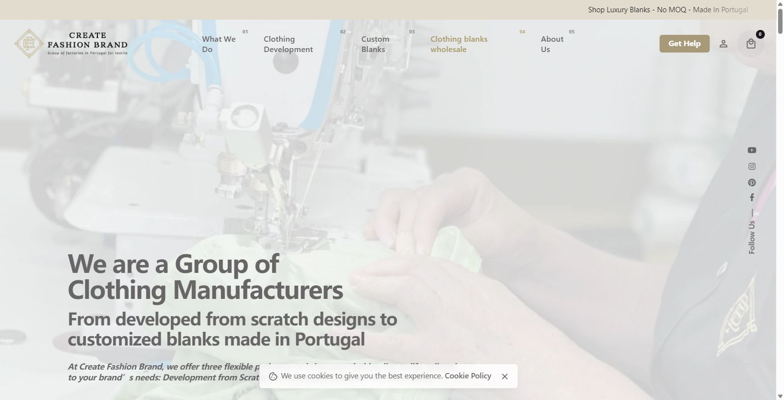 Createfashionbrand  : Premier Clothing Manufacturing Solutions