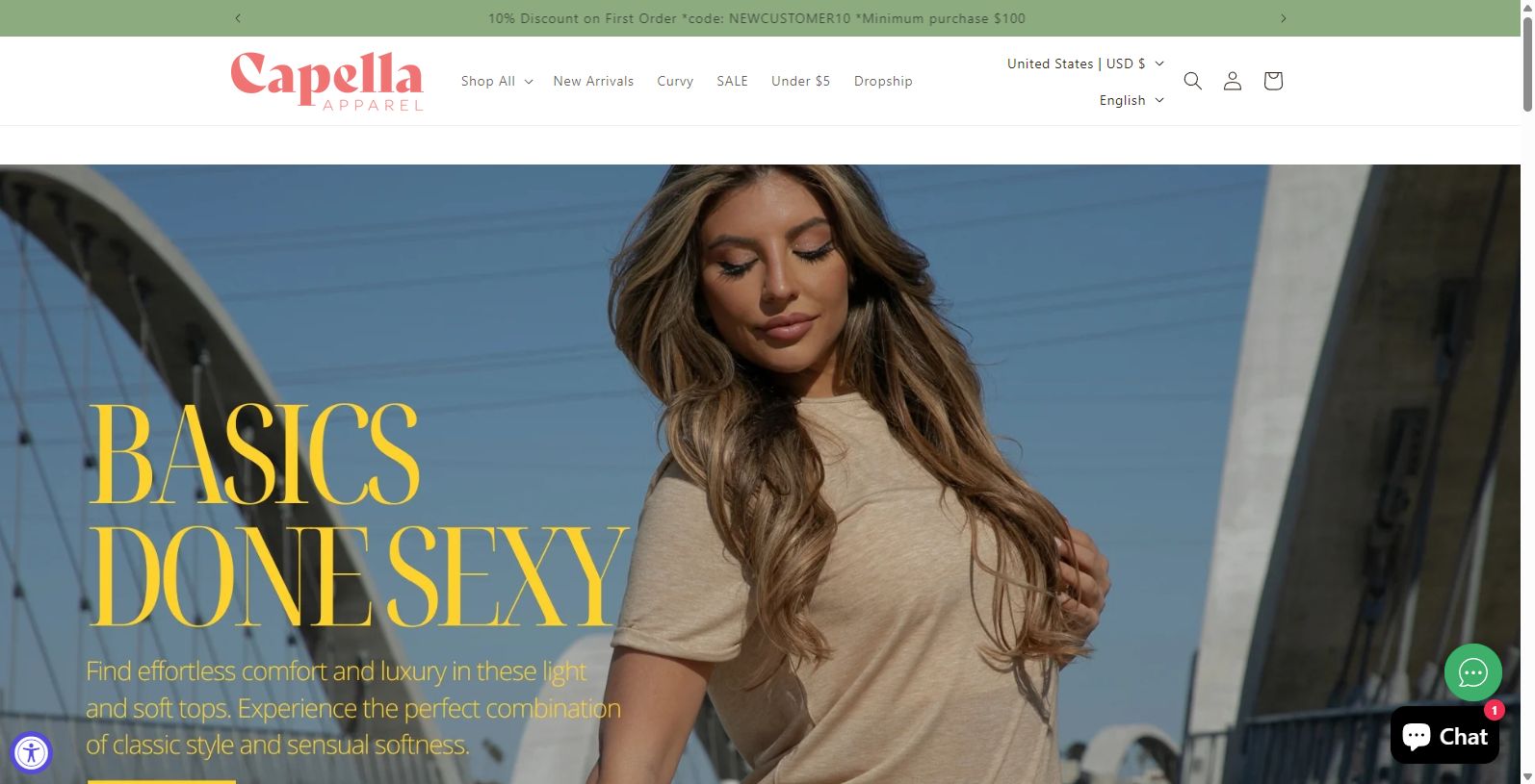 Wholesale Clothing Capella Apparel – Fashion Forward Wholesale Solutions