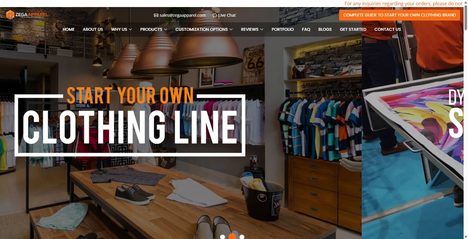 Zega Apparel: Leading Custom Clothing Suppliers
