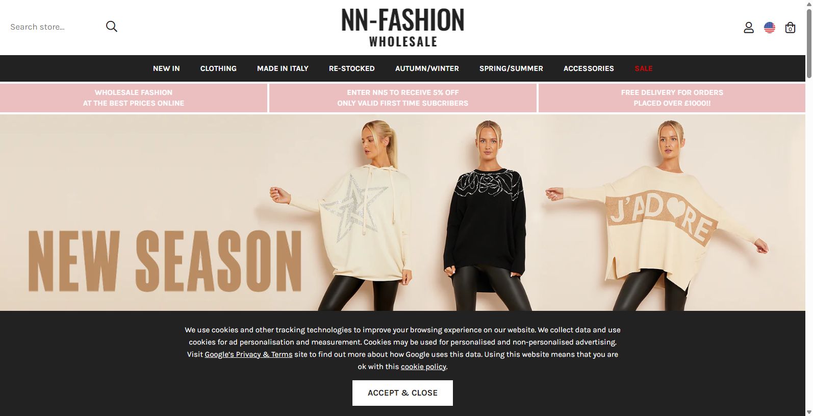Verifying your connection for British Wholesale Clothing