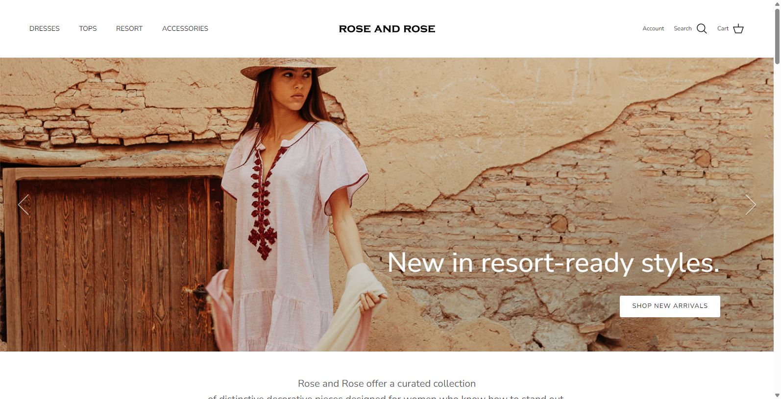 Rose and Rose: Exclusive Wholesale Clothing Collection