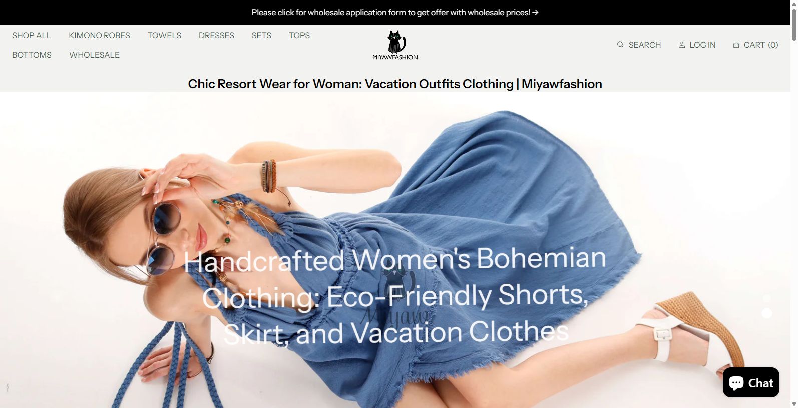 Miyawfashion: Your Destination for Bohemian Chic Clothing Wholesale