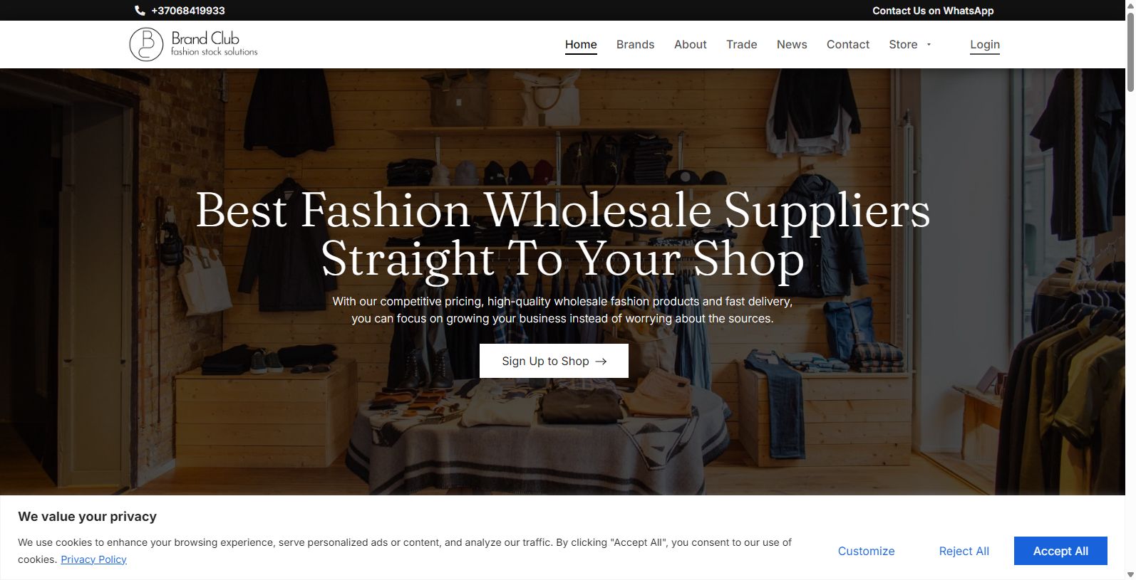 Brand Club: Premier Clothing Wholesale Brands Supplier
