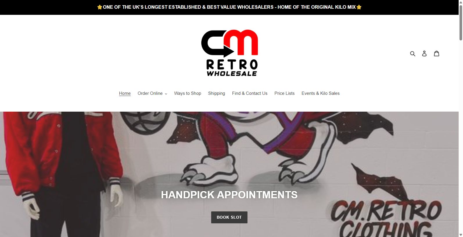 Cmretrowholesale: Leading Vintage Clothing Wholesalers