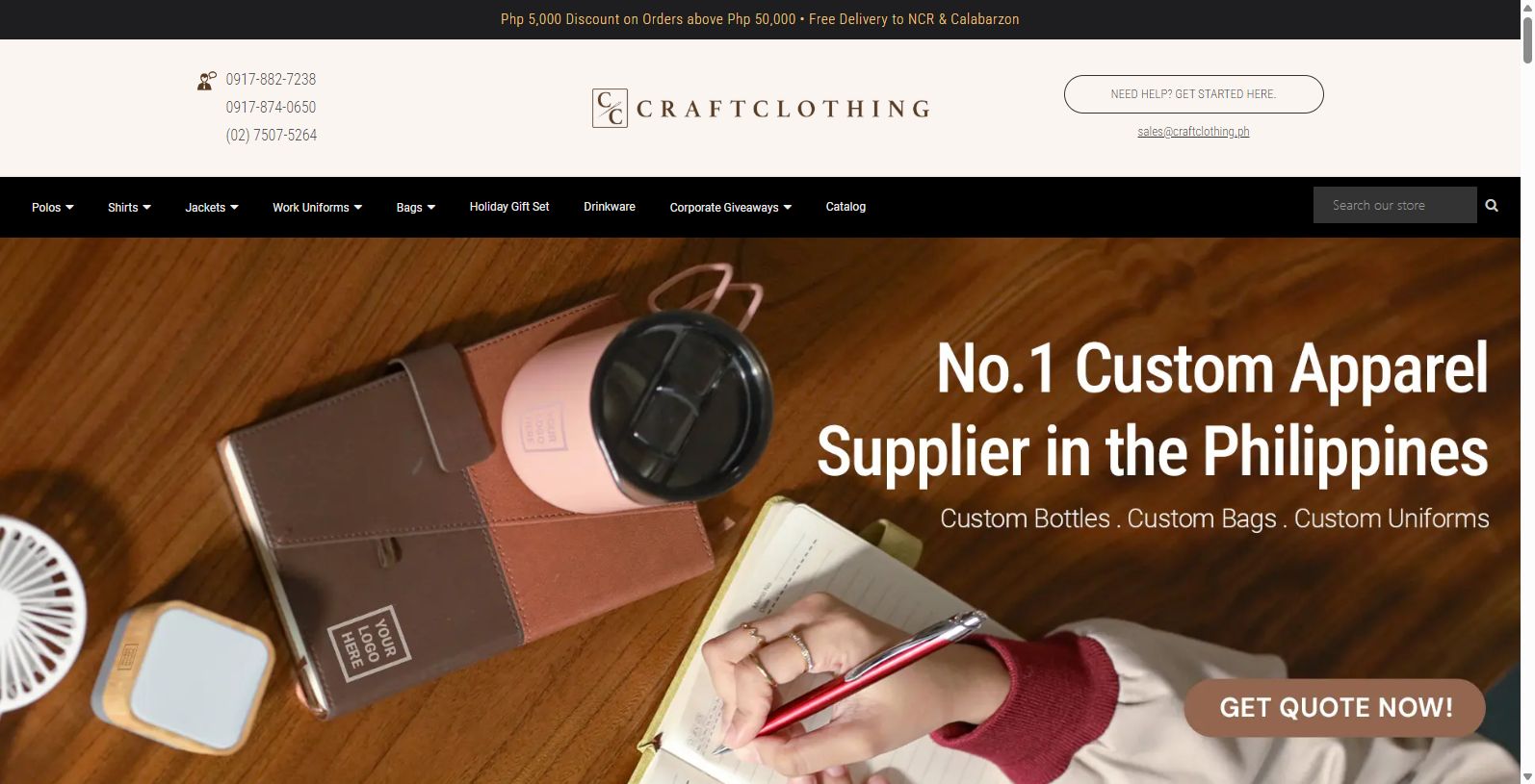 Ccraft Clothing: Leading Clothing Manufacturer Philippines
