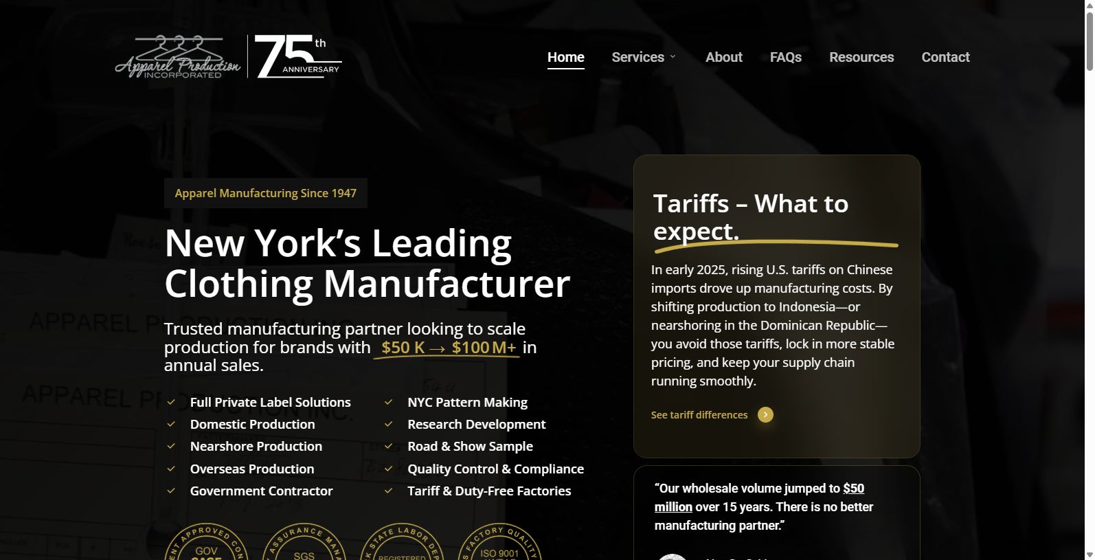 Apparel Production: Leading Luxury Clothing Manufacturers