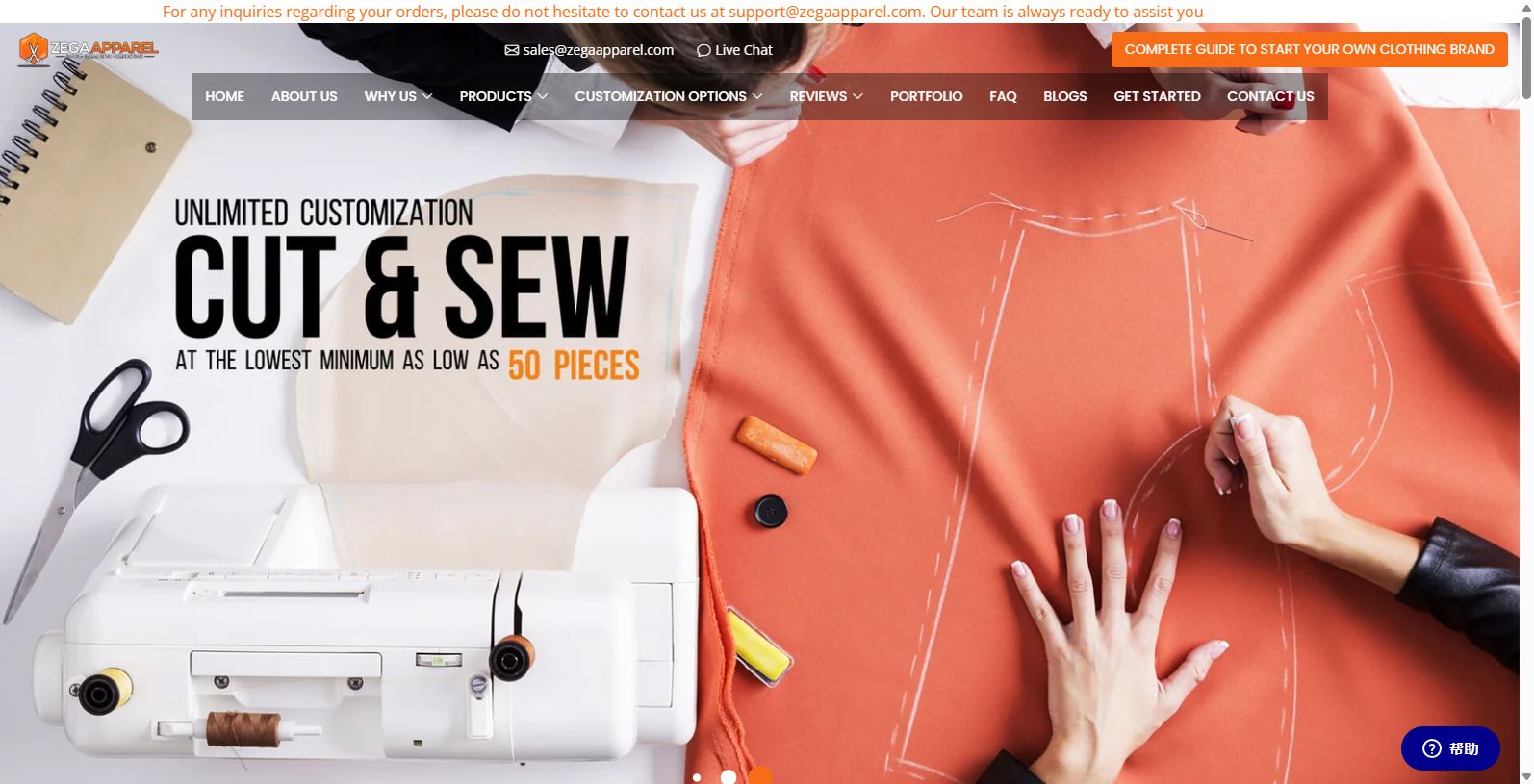 Zega Apparel - Premier Custom Clothing Manufacturer