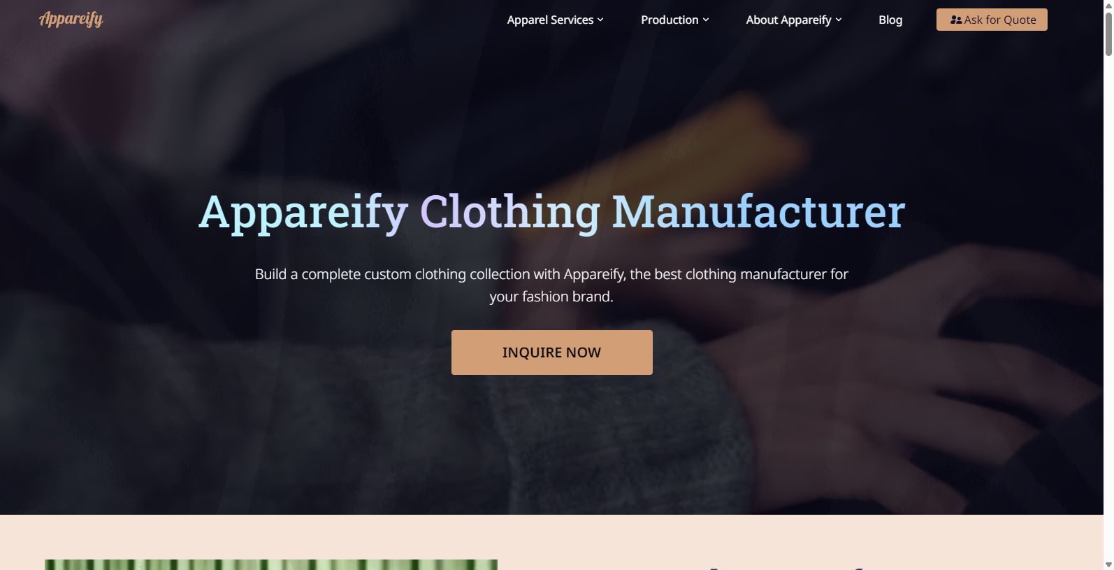 Appareify: Your Premier Wholesale Clothing Manufacturer