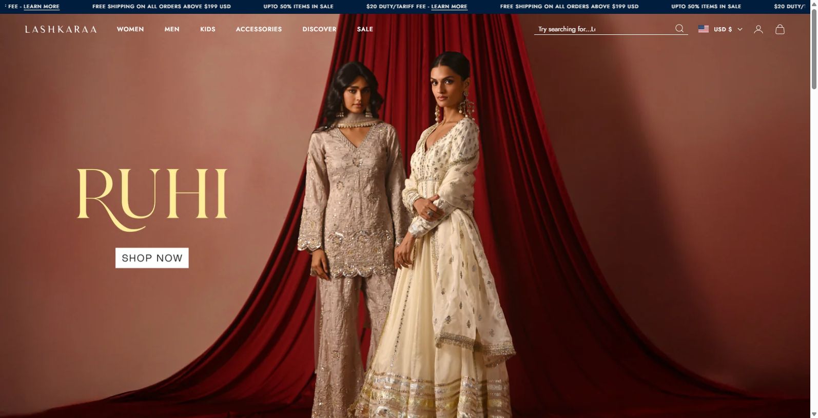 Lashkaraa: Premier Ethnic Fashion Destination