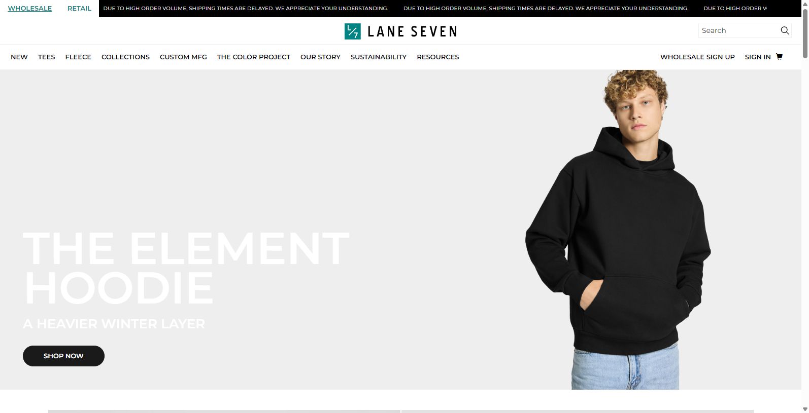Discover LANE SEVEN APPAREL's Sustainable Urban Wholesale Clothing