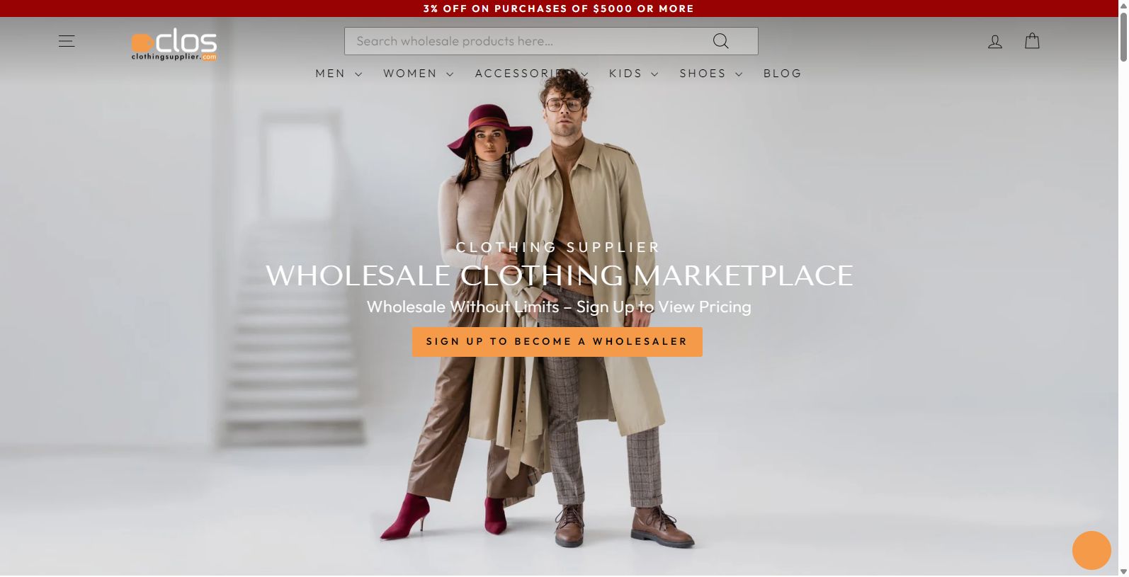 Clos: Your Premier Wholesale Clothing Supplier