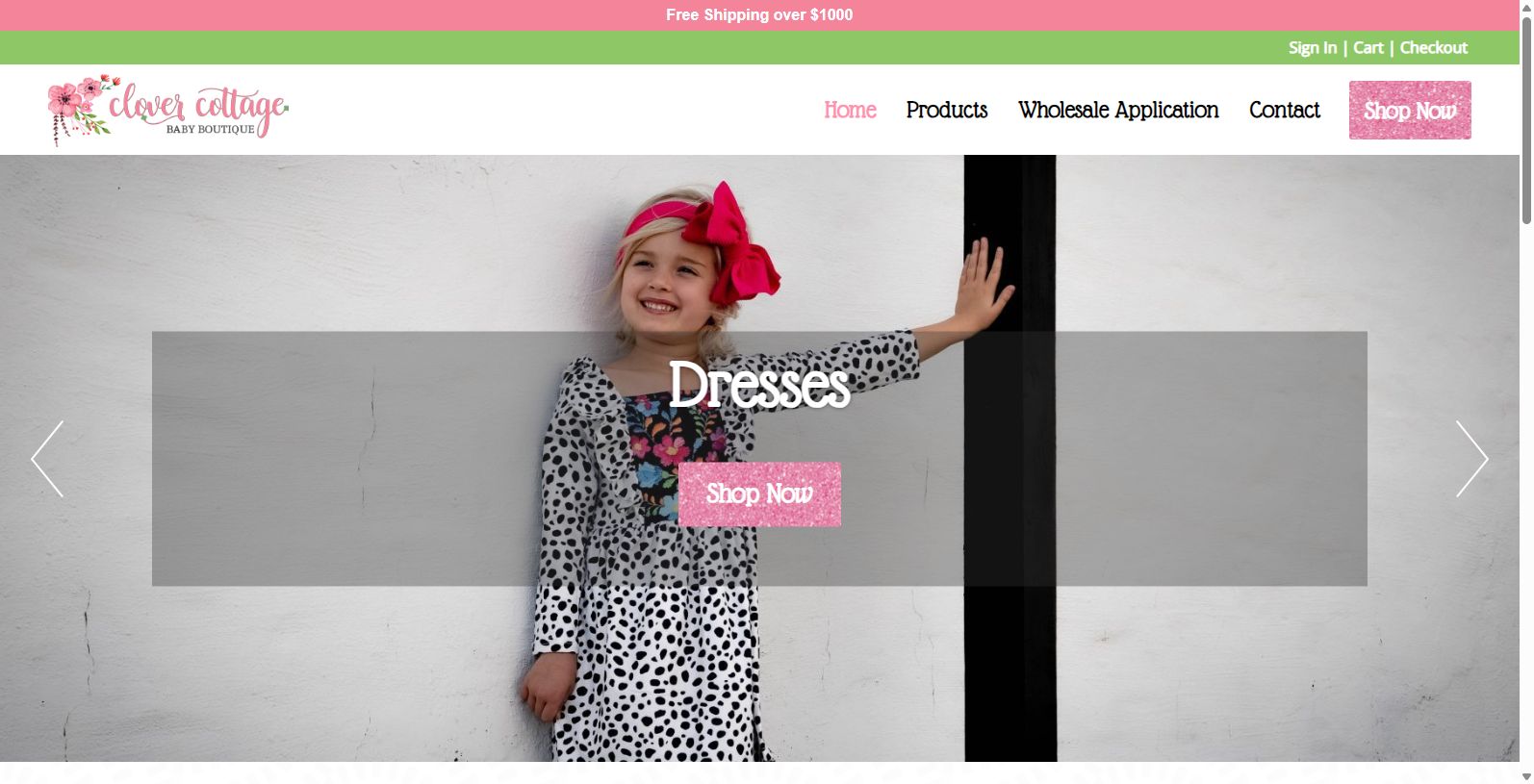 Clover Cottage: Wholesale Baby Clothing Excellence