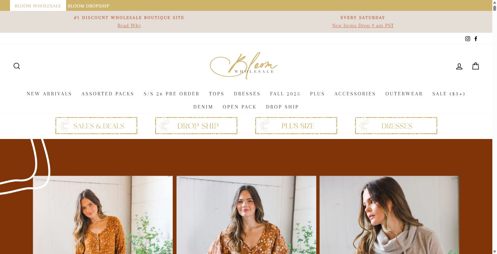 Bloom Wholesale: Your Go-To for Discount Boutique Clothing
