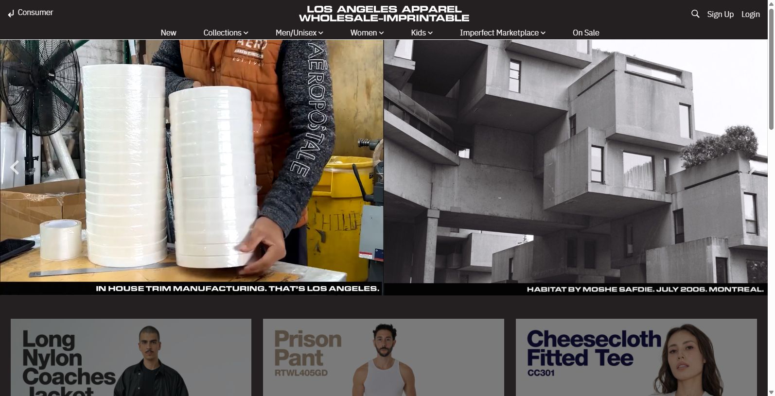 Front Page - Your Premier Clothing Supplier