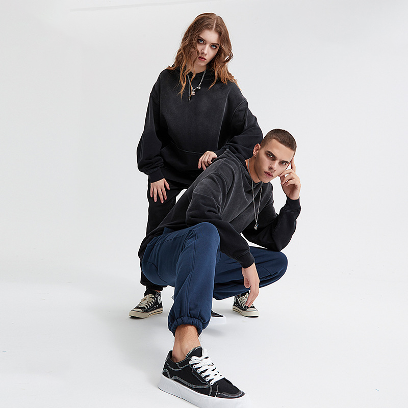 custom hoodie heavyweight oversized washed streetwear 7