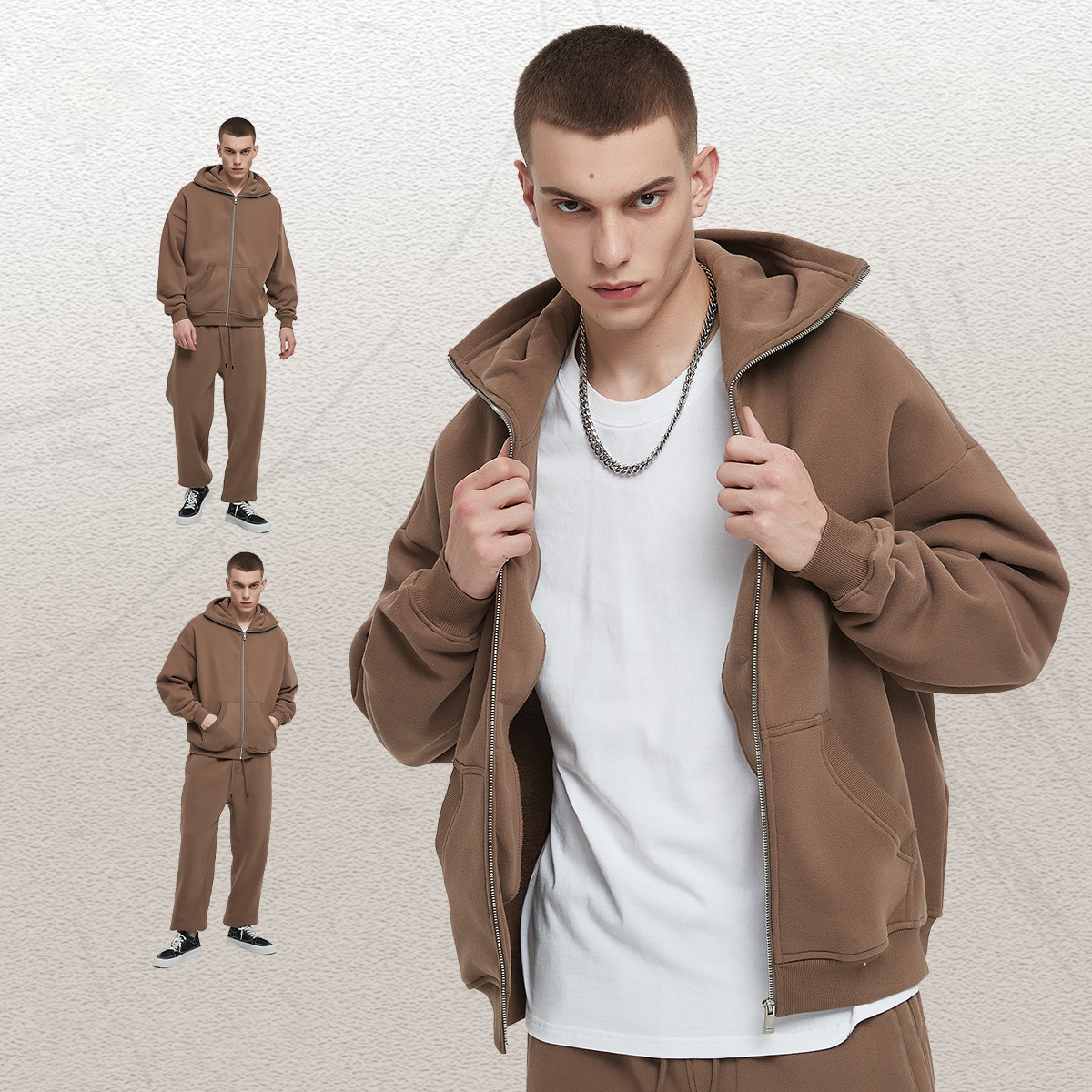 custom hoodie heavyweight oversized washed streetwear 17