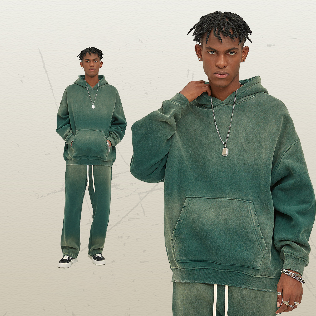 custom matching set sweatsuit tracksuit hoodie 7