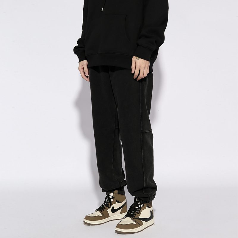 Wide-Leg Sweatpants